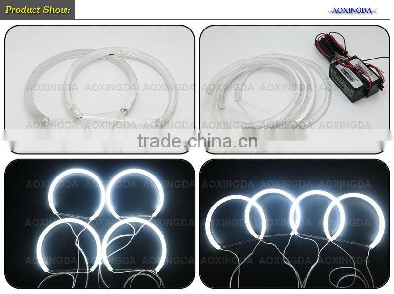 hyper white CCFL halo light kit for E46 non projector