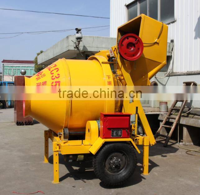 HOT SALE JZC 350 Yan mar diesel engine Hydraulic Concrete Mixer