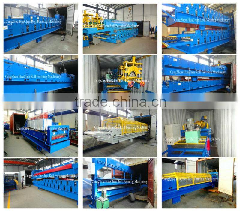 HC20 Steel Corrugated Wall Panel Cold Roll Forming Machine