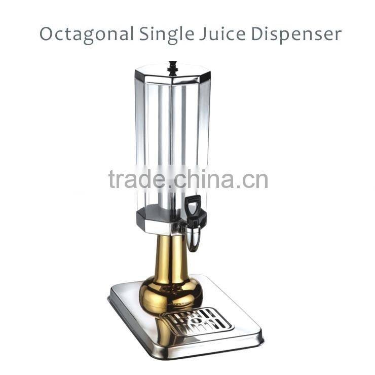 Stainless steel hot and cold milk tea dispenser