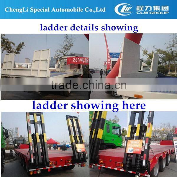 Super quality hot sale flat low bed semi truck