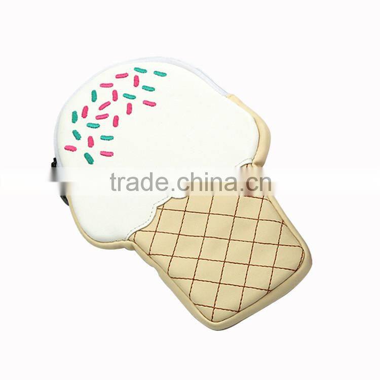 High quality matt PU pencil case customize pencil pouch bag for teenagers