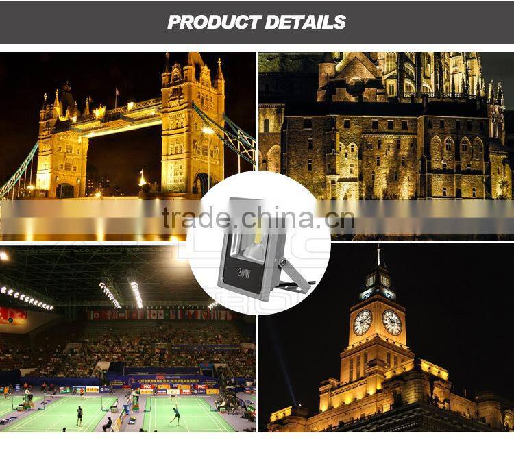 Low power high lumen cob dc 12v led flood light 30 watt