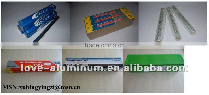 high-quality small aluminum foil rolls(9-20mic)