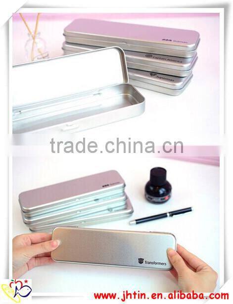 Pencil Box, New Fashion Tin Flat Pencil Case