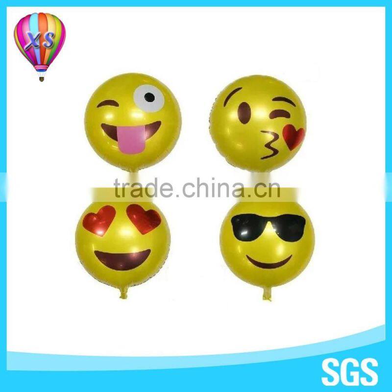 balloon with smile face for party needs and wedding favors for Valentine's day