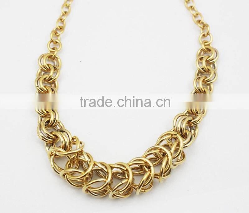2016 Top Selling African Gold Long Chain Jewelry Necklace