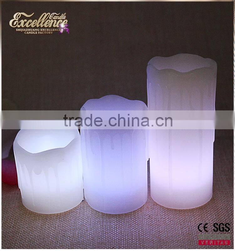 the most popular hot sale flameless led candle for party birthday or home use with RGB color and cheap price