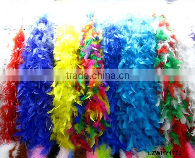 Fluffy turkey feather chandelle boa LZYJ41