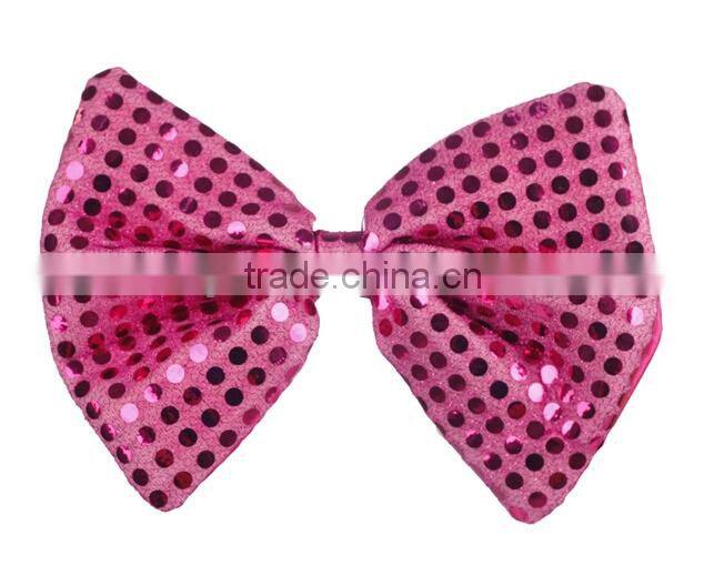 Big funny sequin bow tie for party