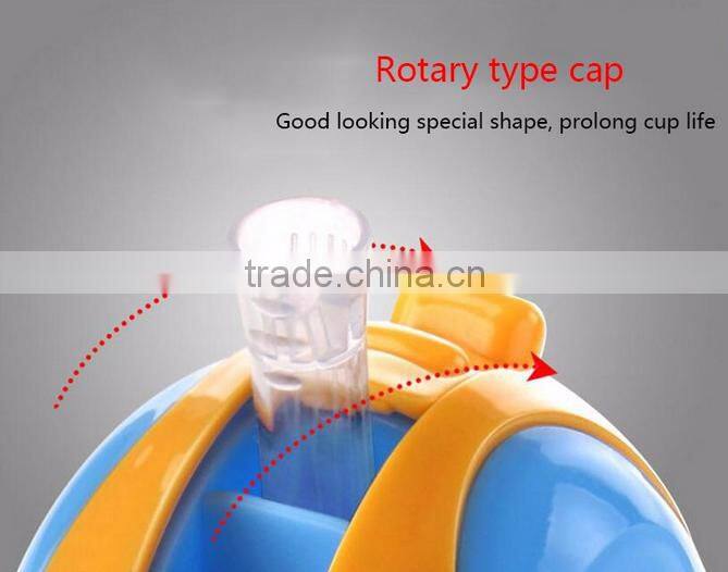 plastic kids kettle with strap / baby toddler drinking bottle / hot water bottle