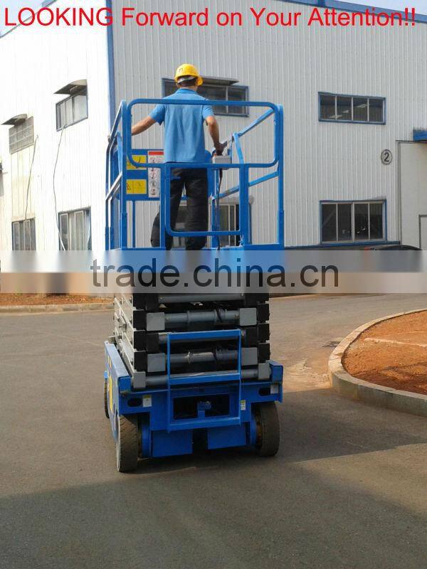 GTJZ12A Self-propelled scissor aerial work platform-electrical
