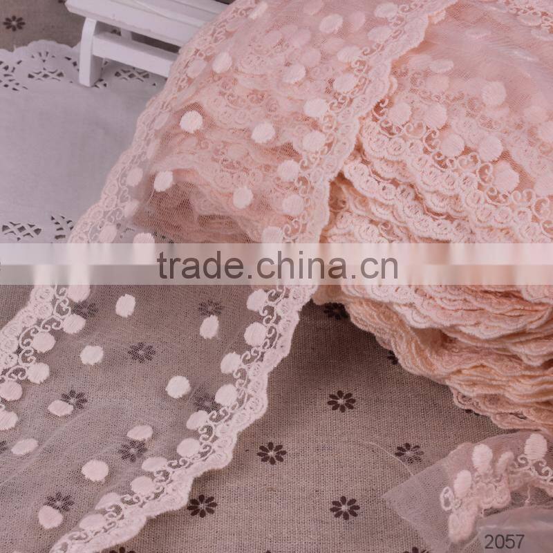 Hot sell decorative lace trim for women dress