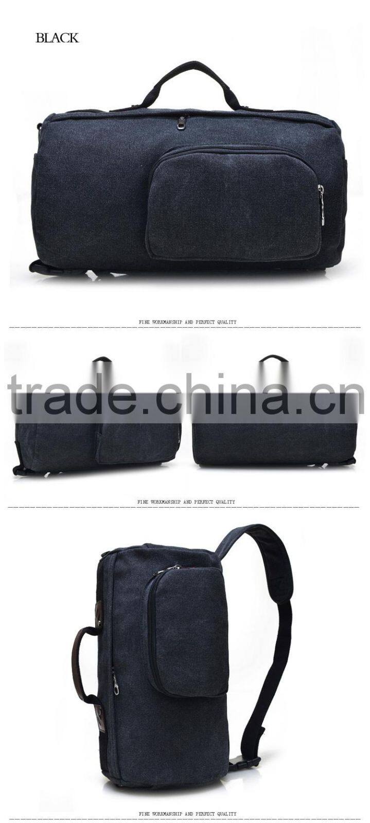 wholesale canvas backpack new fashion stylish sport bucket backpacks