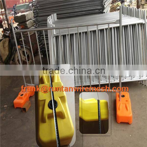 factory 2014 steel hot dipped galvanized welded temporary construction fence