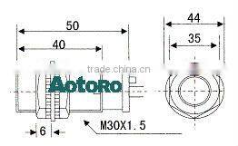 sound sensor switch FR30-10DN(LJ30A3-10-Z/BX) metal NPN proximity sensor quality guaranteed