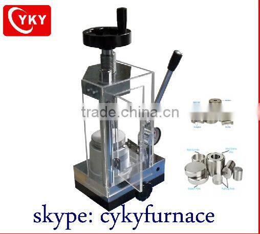 12T Manual operation Laboratory table Hydralic Press Machine 12T with protective cover
