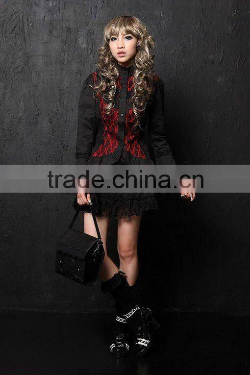 Princess GOTHIC DOLLY PUNK Lolita CUTE Lace Blouse 61221