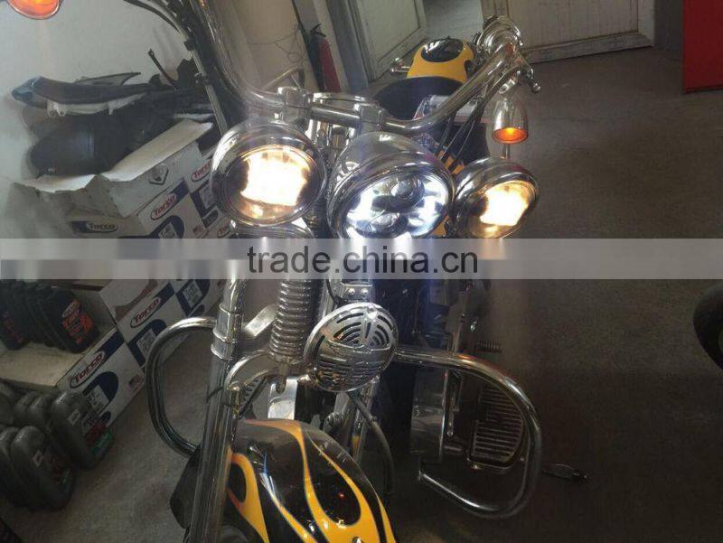 5.75Inch Motorcycle Led Headlights Projector Daymaker Replace Hid Kit For Harley