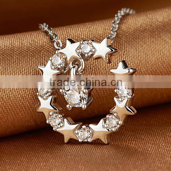 Cheap price Fashion wholesale elegant 925 silverl pendant