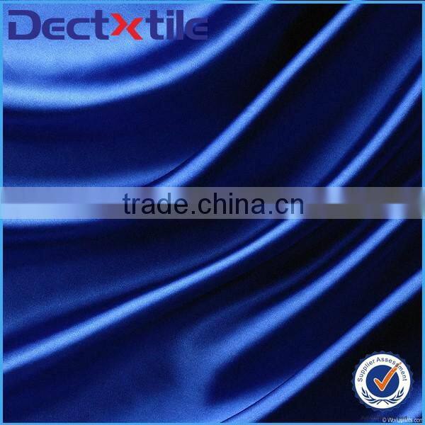 150cm width 75gsm weight 100% polyester shiny satin fabric
