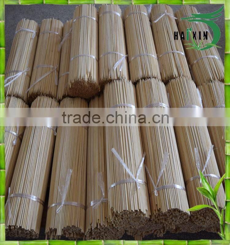 Wholesale round grade A 100% all natural moso bamboo marshmallow roasting sticks
