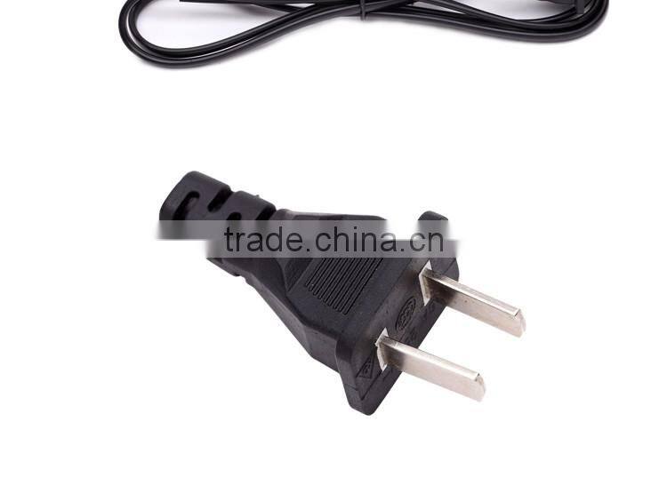 Chinese 2pin flat electrical male to IEC power wire