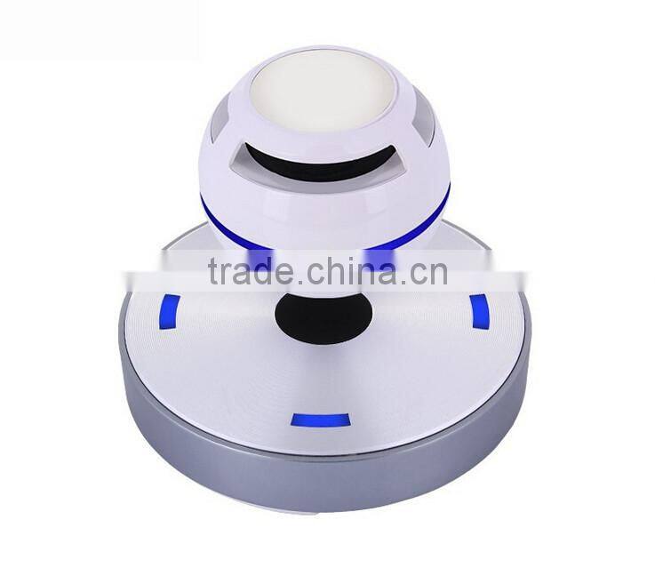 Oem high quality new design mini wireless Magnetic levitation stereo music bluetooth bluetooth speaker for ipad/iphone