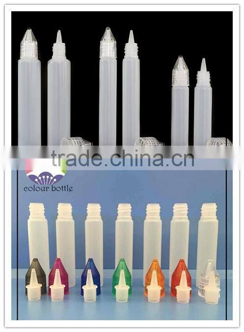 trade assurance 10ml plastic blue pet dropper bottle ,10ml plastic e juice botlte with tip dropper,10ml plastic e liquid vial