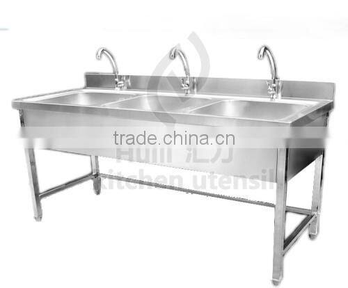cheap wholesale top quality single bowl kitchen stainless steel sink with drainboard
