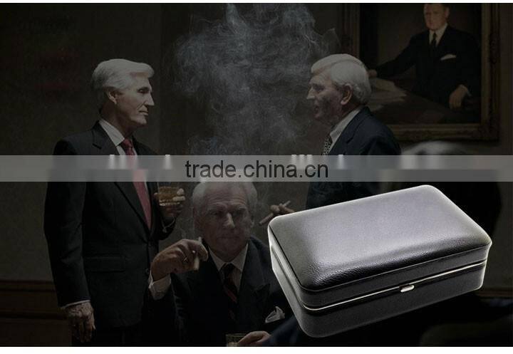 Shenzhen genuine leather cigar case cigar humidor