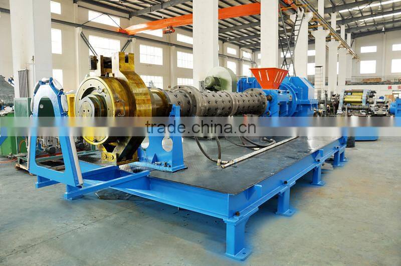 Made in China high quality pin barrel single screw cold feed rubber extruder machine