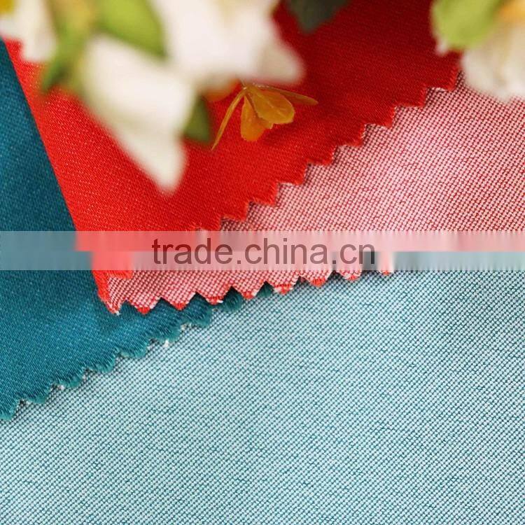 Shaoxing textile manufacturer cotton polyester spandex wicking denim fabric for supplier denim fabric prices