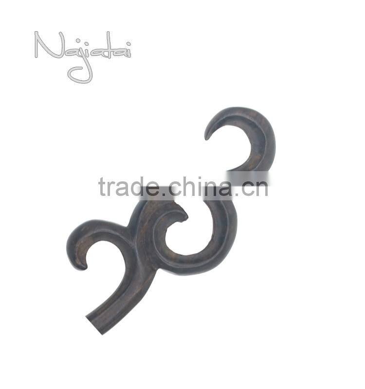 Unusual Shape Japanese Magic Vintage Wooden Hairpin Hair Stick