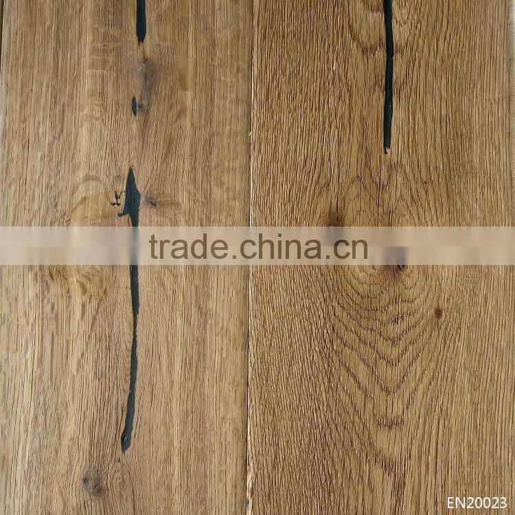 Antique Style Smoked White Oak Timber Flooring