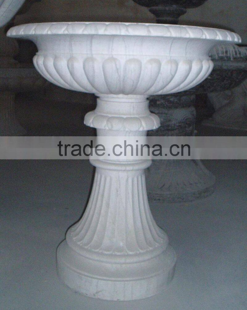 wood flowerpot sculpture sculpture statue