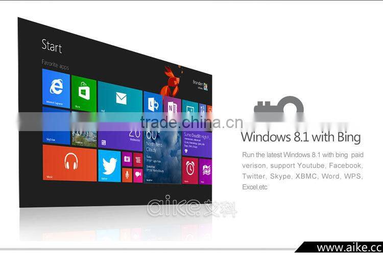 2016 New TV Box Wintel W8II W8 Mini PC & Android Dual OS TV Box Mini PC Win10 W8 2GB/32GB Intel Atom Z3735F