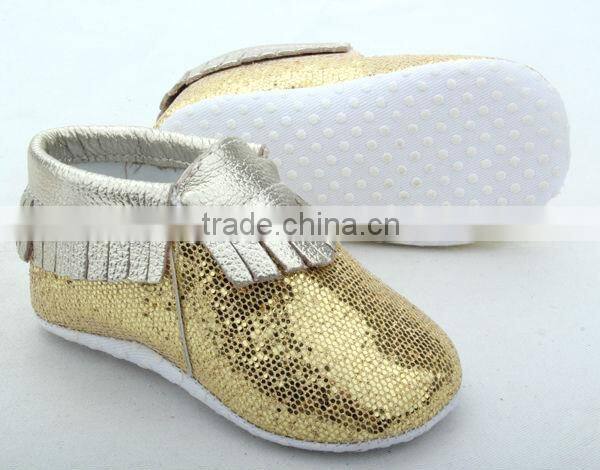 new style leather baby moccasins shoes