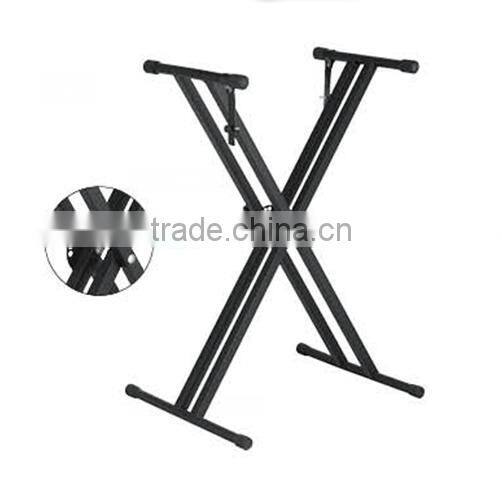 Professional Musical Instrument Stand Metal Piano X Keyboard Stand