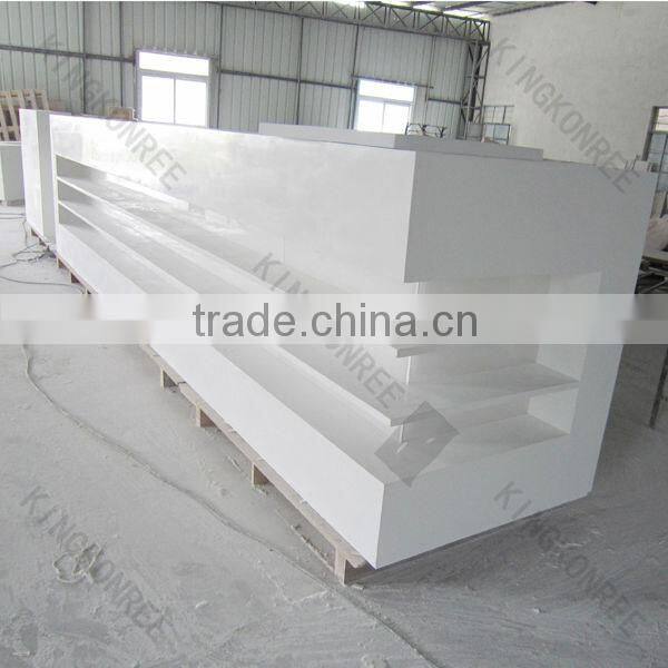 modern stone office small reception desks