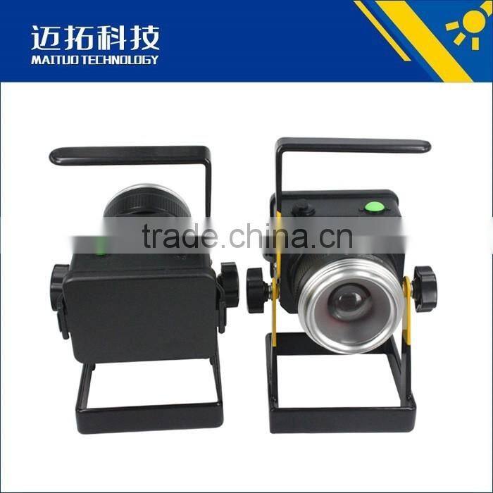 10watt zoom led floodlight rechargeable emergency home light