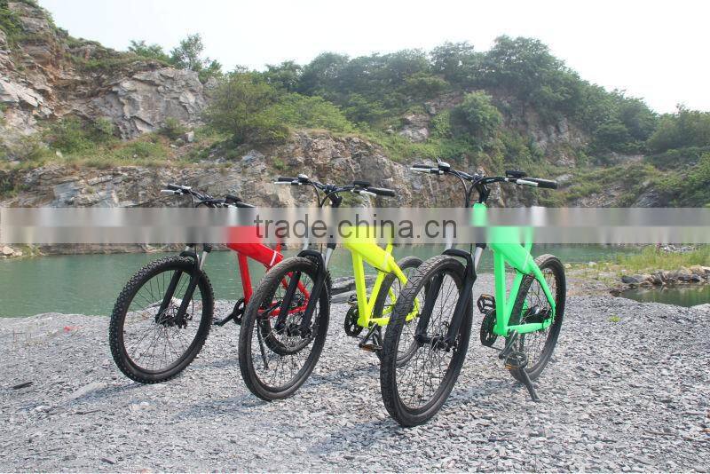 Changzhou haoling Powfu Rainbow - 2015 new electric bicycle/250w electrical bicycles, 2 wheels family electric bike