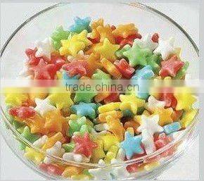 star & flower shape press candy