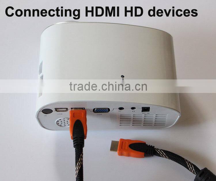 Hot Sell LED High Definition Mini Projector pocket size laser projector