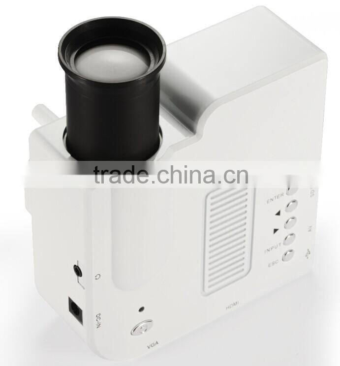 12PCS led Bulbs can display 80lms mini projector for smartphones