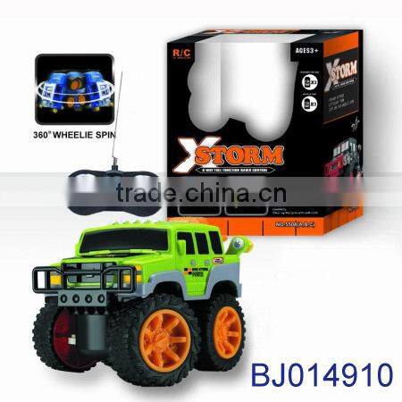 New arrival rc car cool musical rc toy tank with light