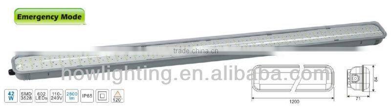 IP65 42W LED Tri-Proof Fluorescent Tube Light with SMD3528