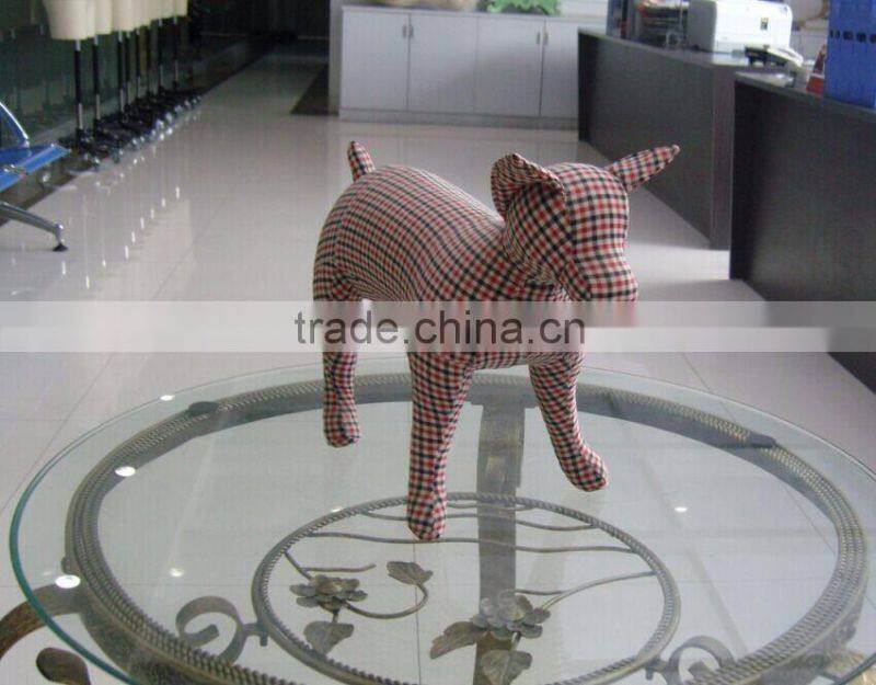 Display dog fabric dog wholesalers display dog mannequins dog mnnequin