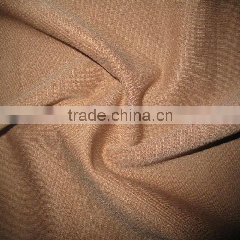 punto roma jersey fabric/polyester spandex stretch knitted fabric/warp knitted fabric