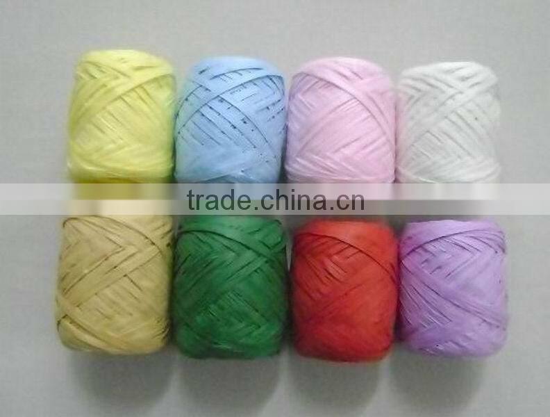 HOT SALE 4pk 10M Paper Raffia Ribbon Cops
